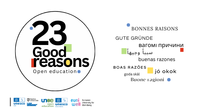 23 good reasons… to adopt open education