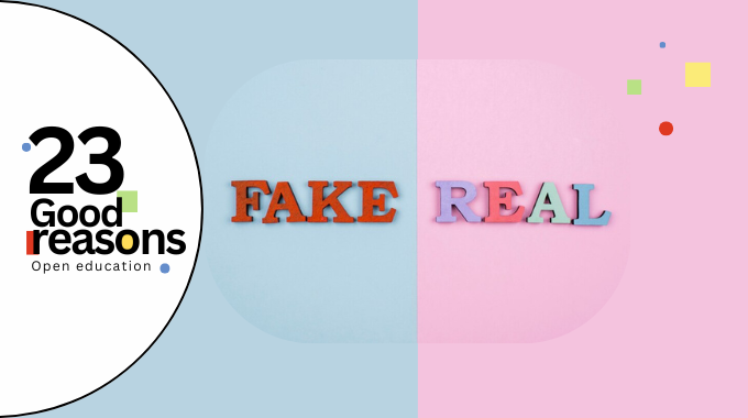 Thumbnail for the reason "Separate fake from truth"